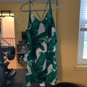 Palm leaf dress